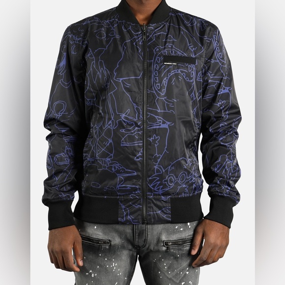 MENS MEMBERS ONLY NICKELODEON BOMBER JACKET Women - Picture 3 of 16